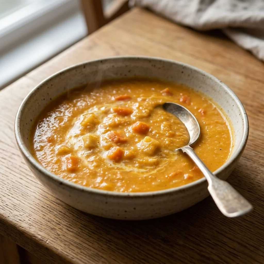 Carrot Celeriac Cream Soup