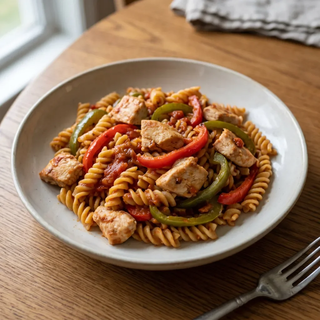 Chicken Bell Pepper Pasta