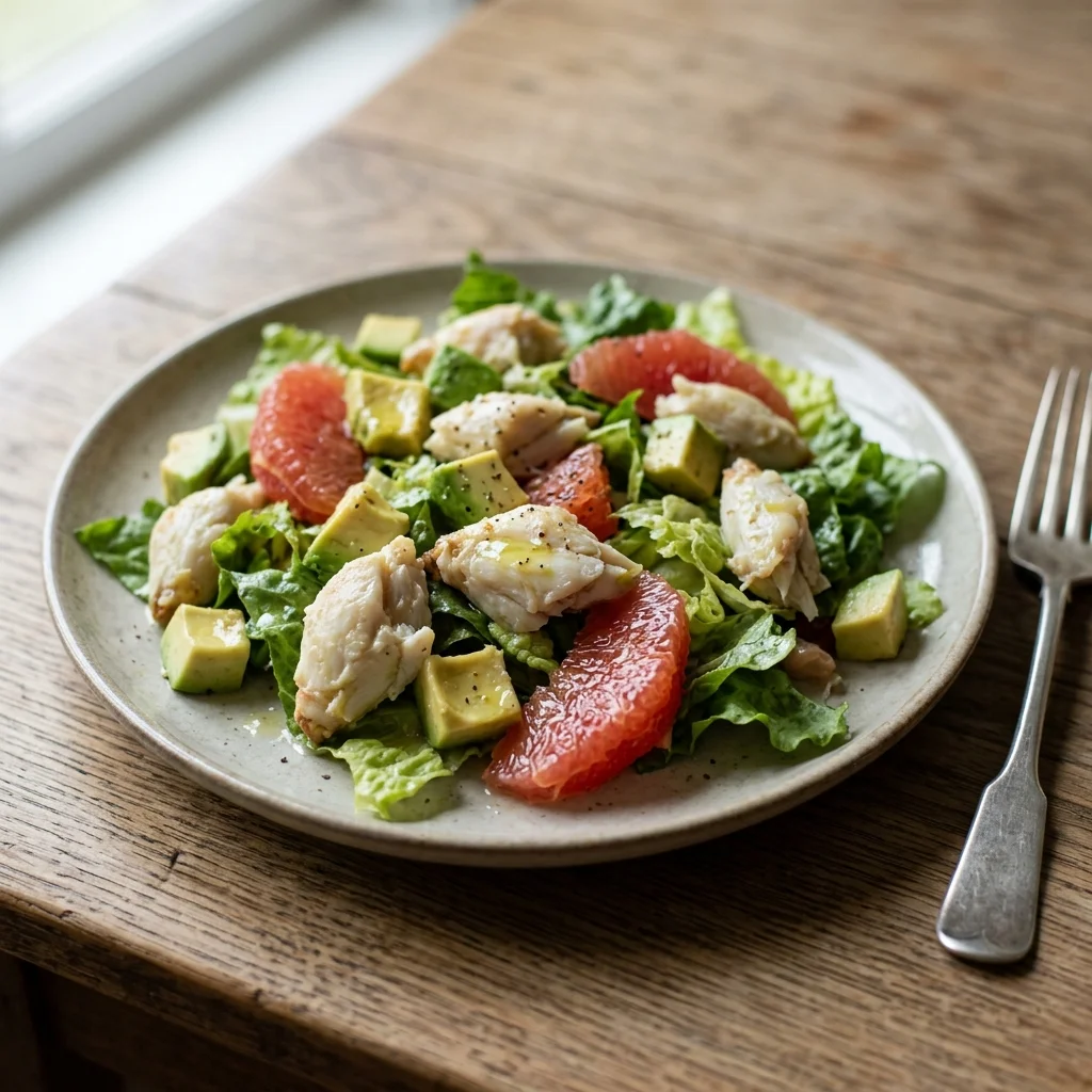 Avocado Grapefruit Crab Salad