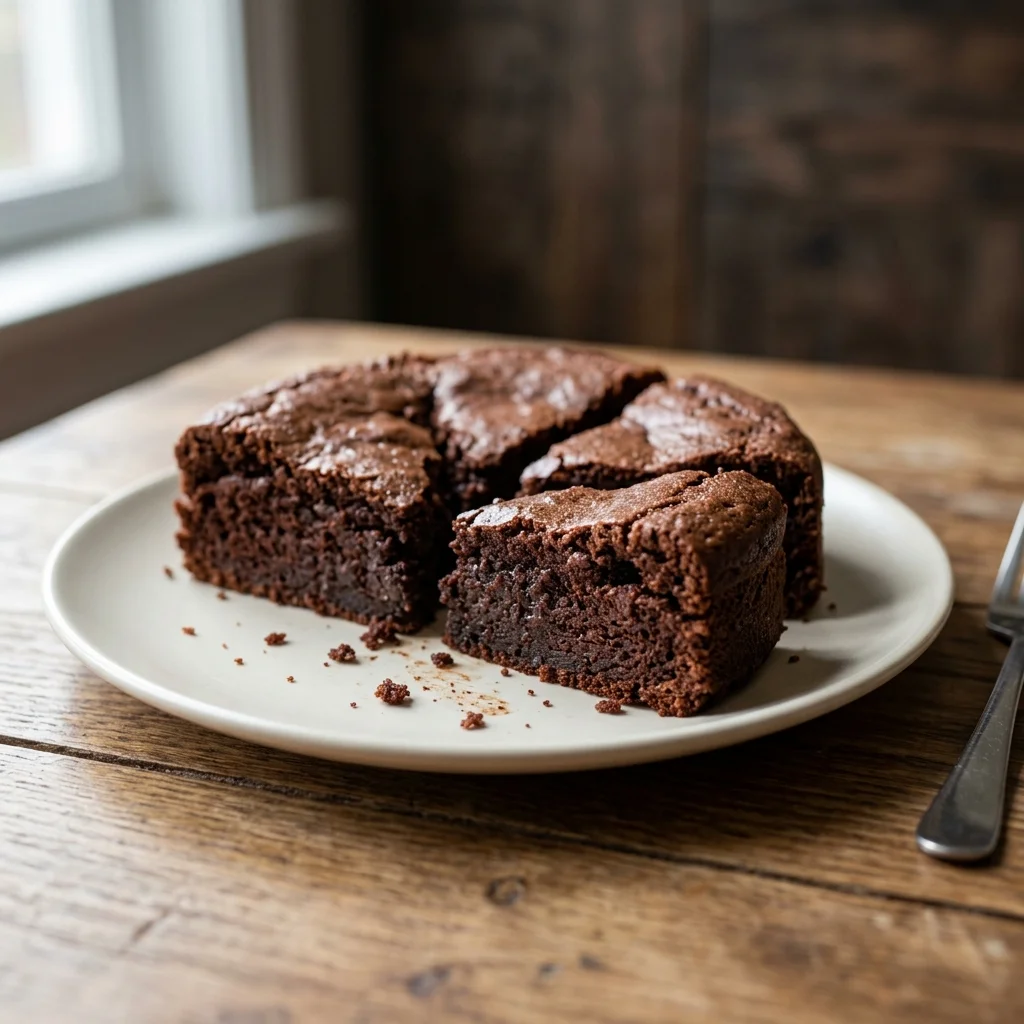 No Egg Chocolate Skillet Cake