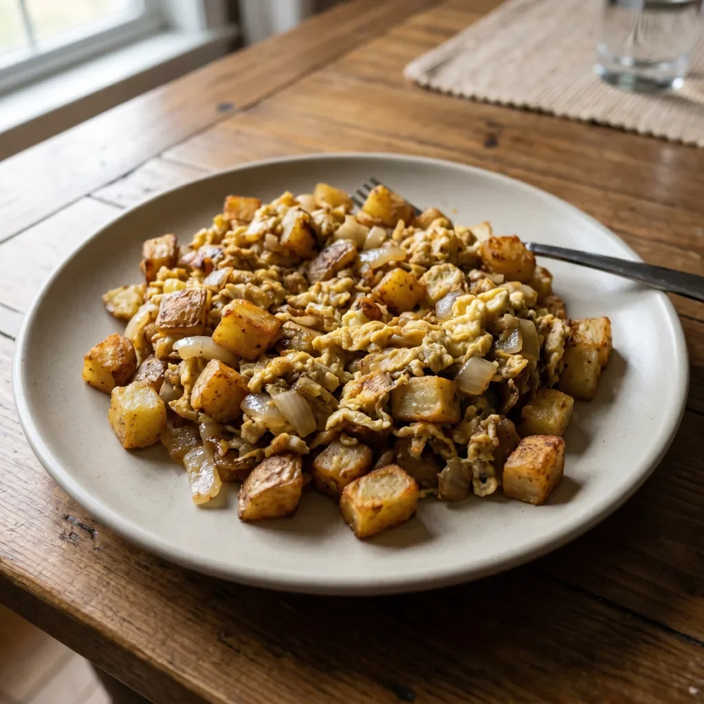 Potato Egg Hash