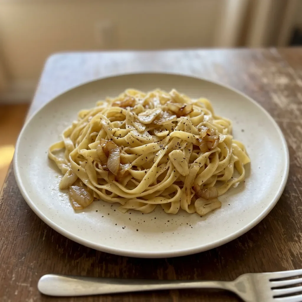 Onion Butter Noodles