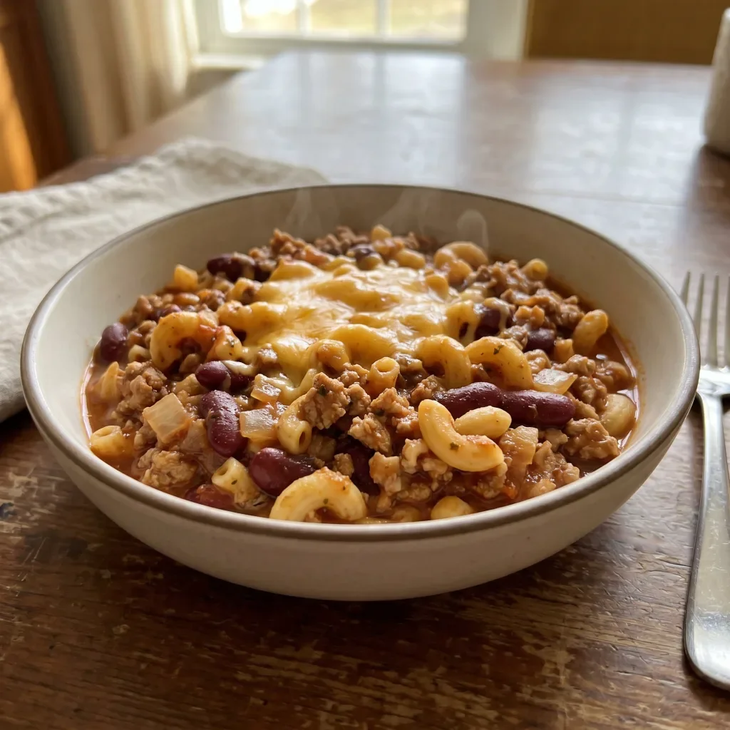 Turkey Chili Mac