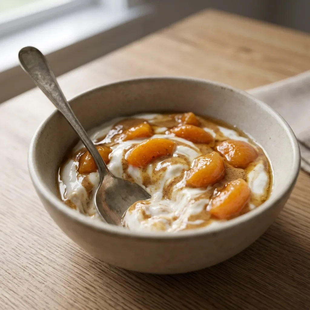 Apricot Almond Butter Yogurt Cups