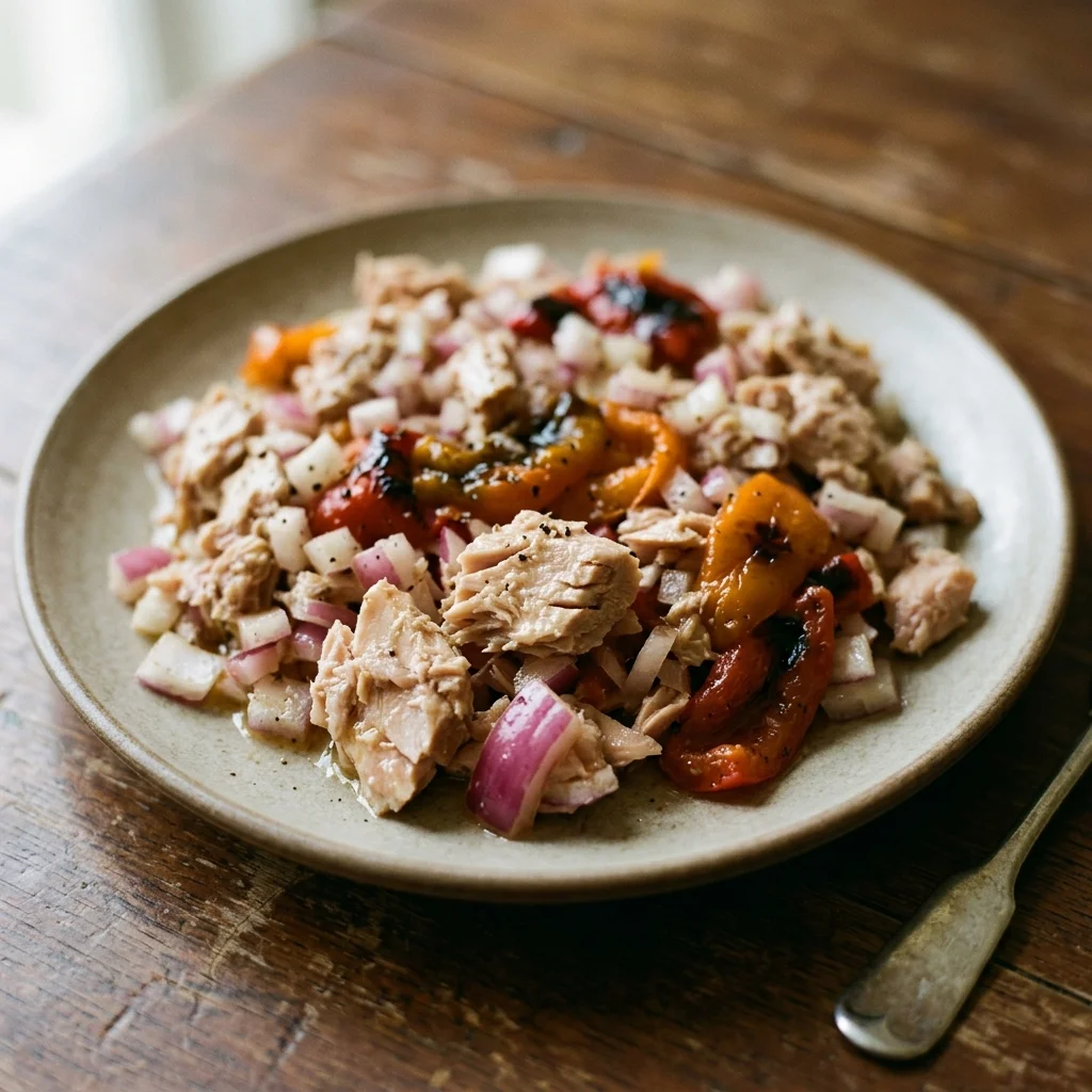 Roasted Pepper Tuna Salad