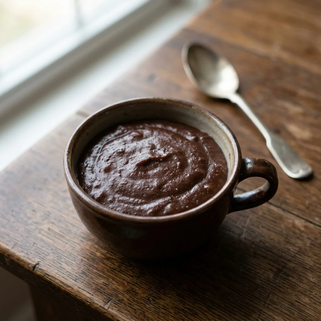 Chocolate Potato Pudding Cups