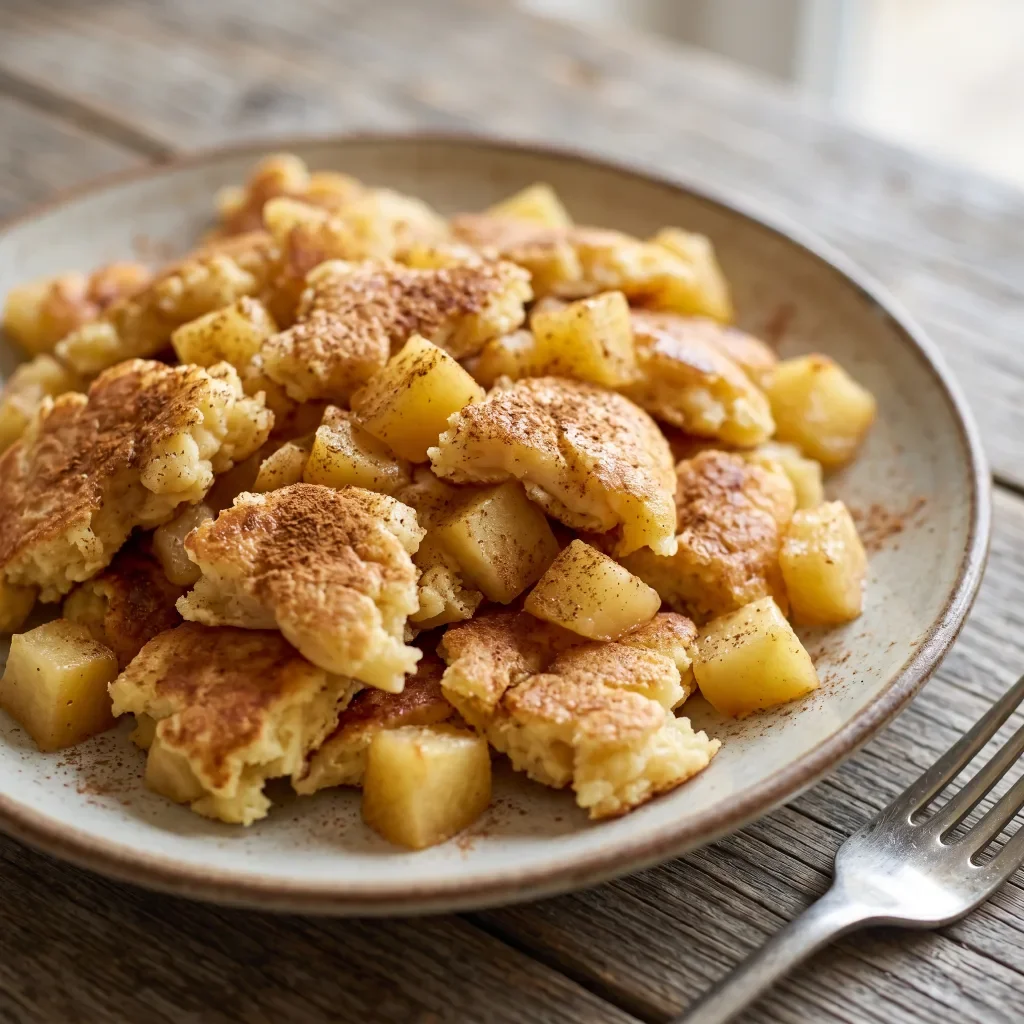Austrian Apple Kaiserschmarrn