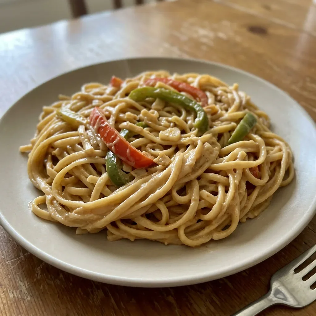 Coconut Peanut Noodles