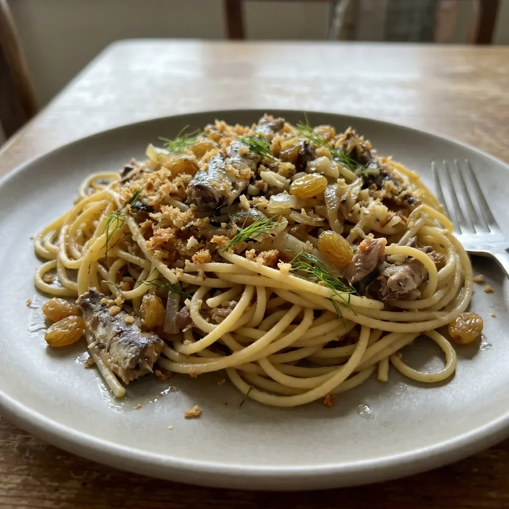 Sicilian Sardine Pasta