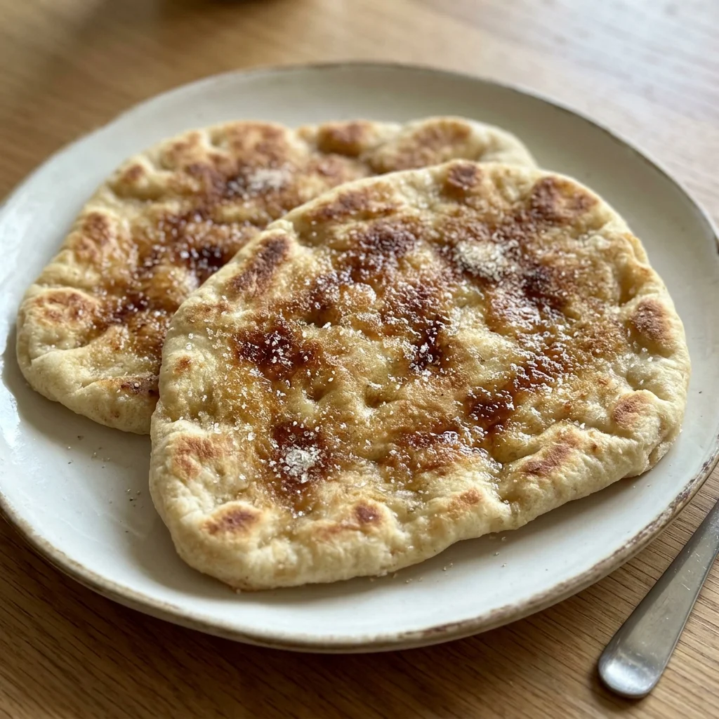 Pan Toasted Sugar Flatbread