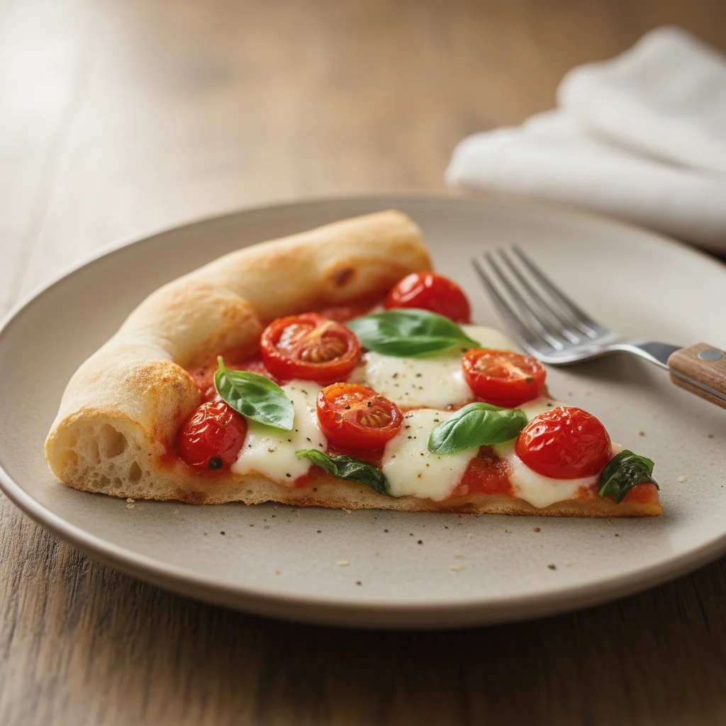 Cherry Tomato Basil Pizza