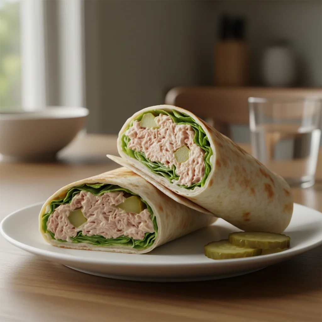 Classic Tuna Mayo Tortilla Wrap