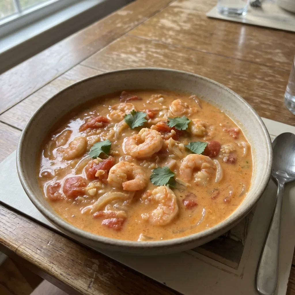 Brazilian Coconut Shrimp Stew