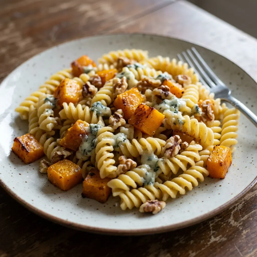 Butternut Blue Cheese Pasta