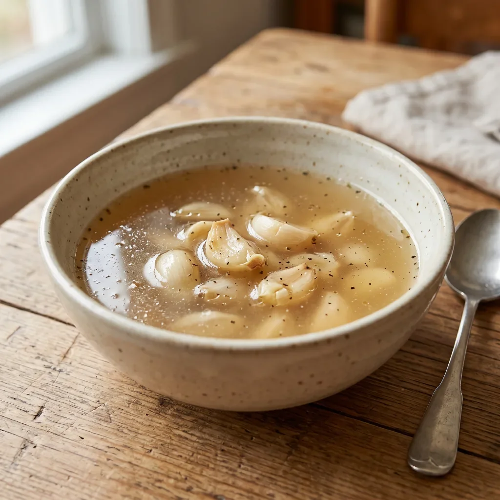 Garlic Broth