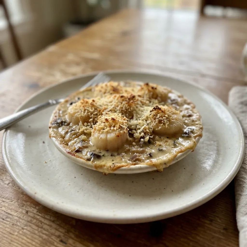 Coquilles Saint-Jacques-Style Scallop Gratin