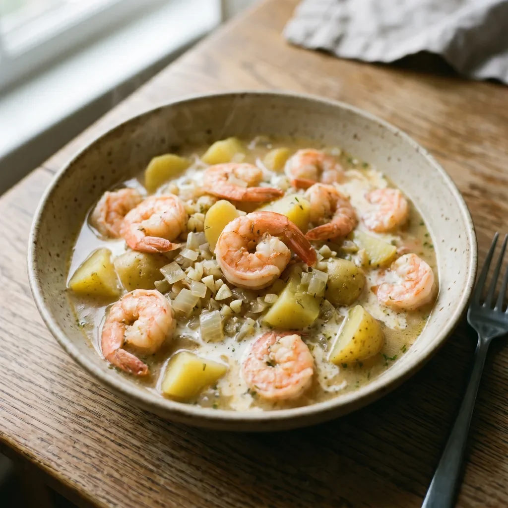 Shrimp Potato Sour Cream Pot