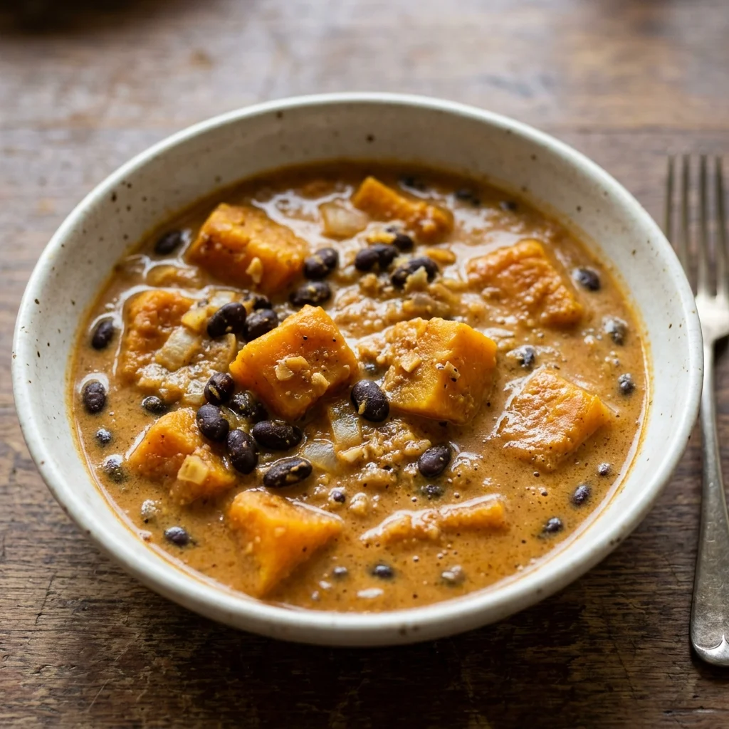 Black Bean Pumpkin Coconut Curry