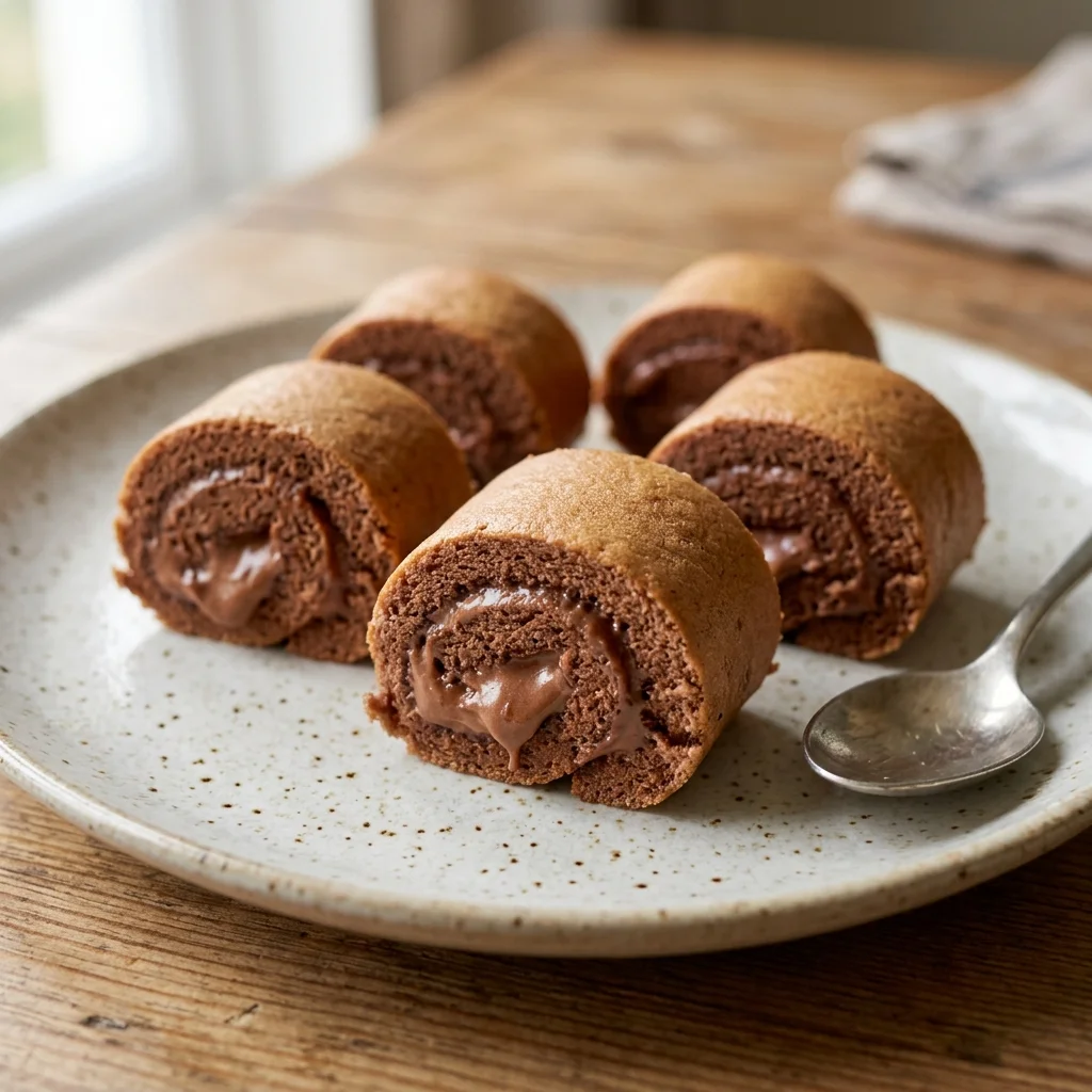 Milk Chocolate Egg Roulade Bites