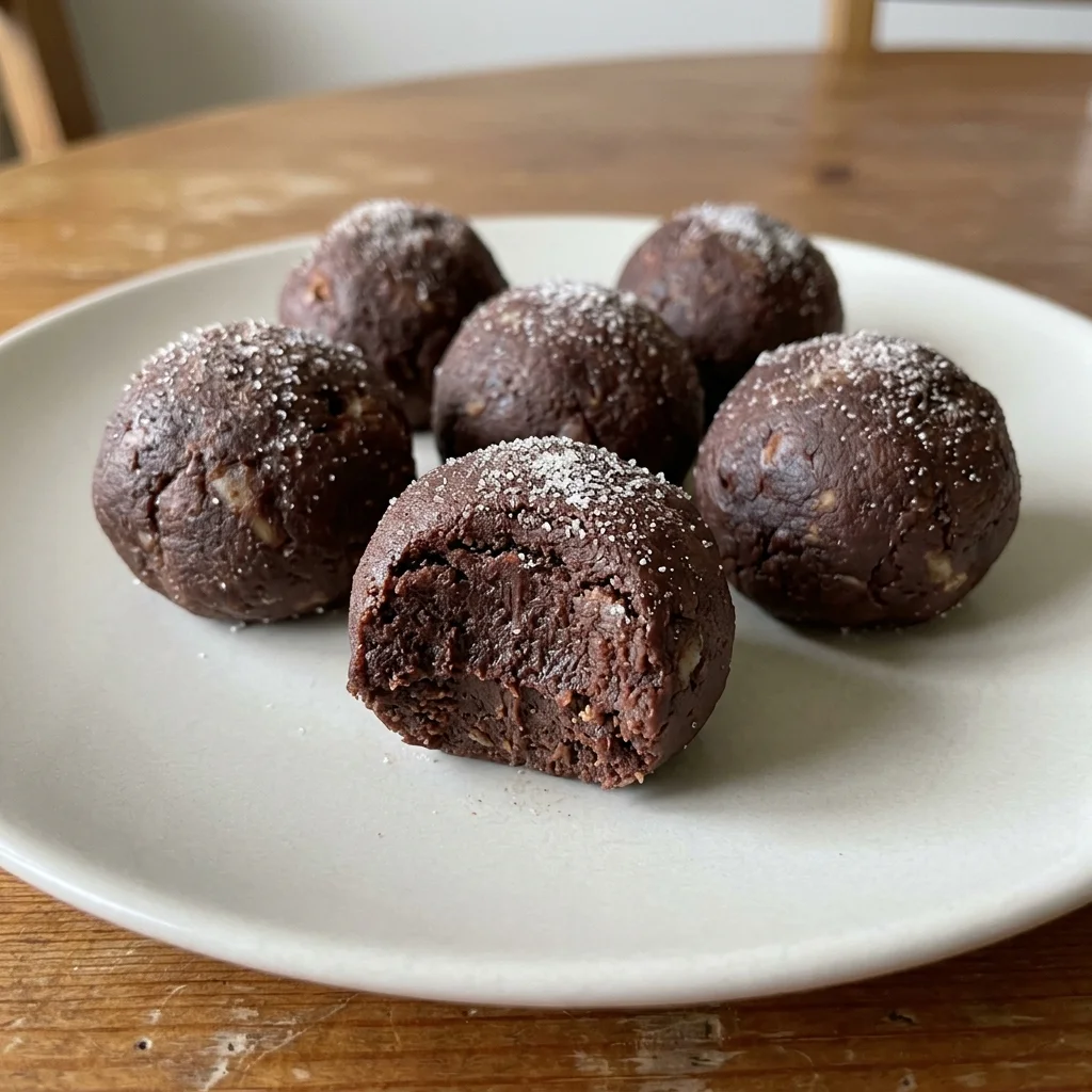 Chocolate Potato Truffle Bites
