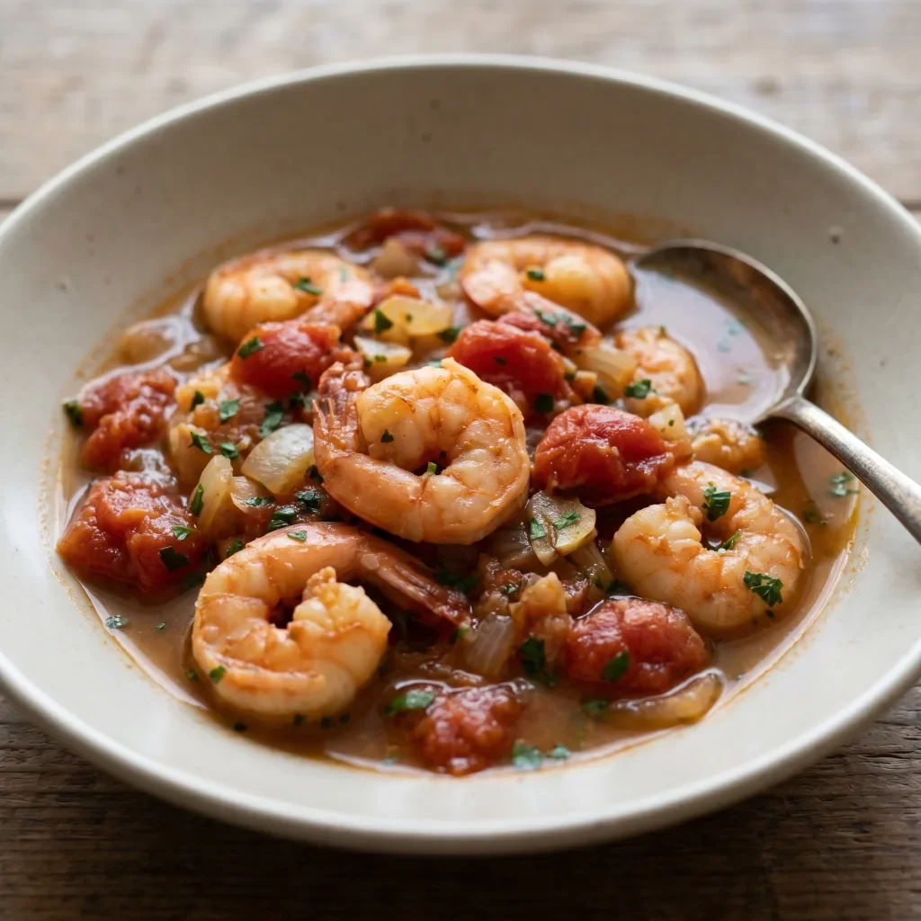 Cioppino-Style Shrimp Tomato Stew