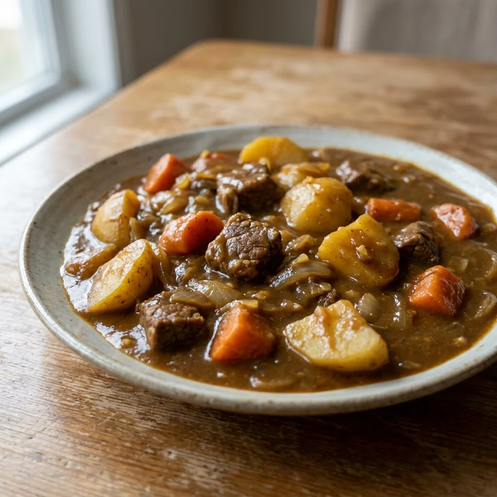 Japanese Beef Potato Curry