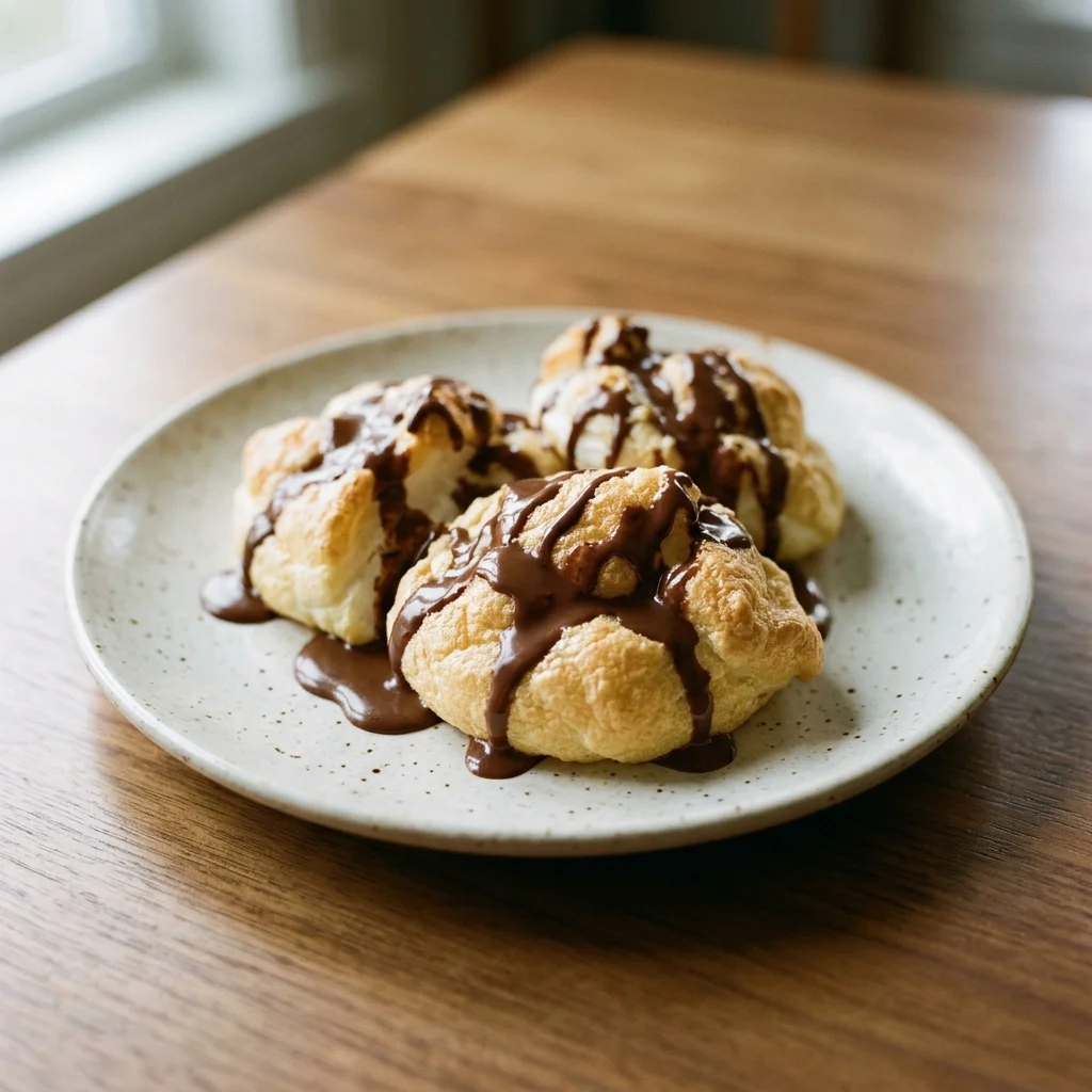 Whipped Egg White Chocolate Clouds
