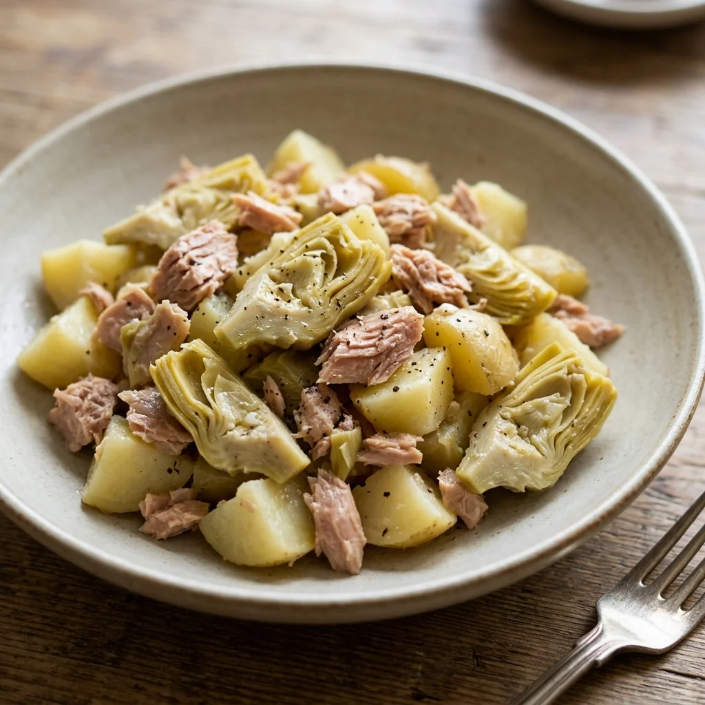 Tuna Artichoke Potato Salad