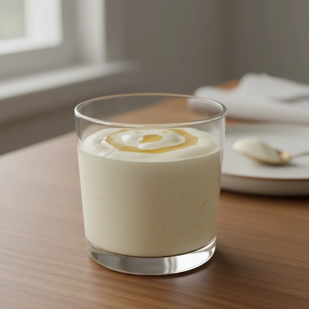 Vanilla Yogurt Gelatine Cups