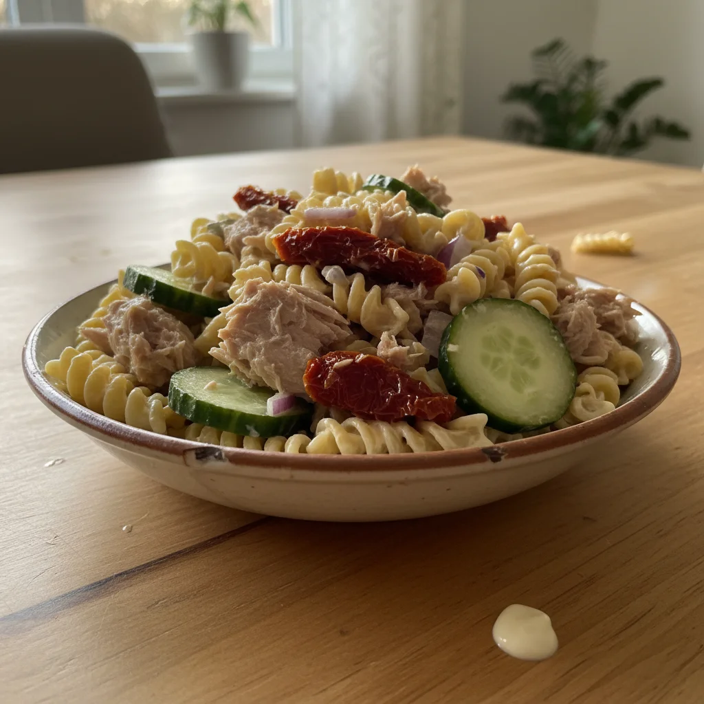 Dried Tomato Tuna Pasta Salad