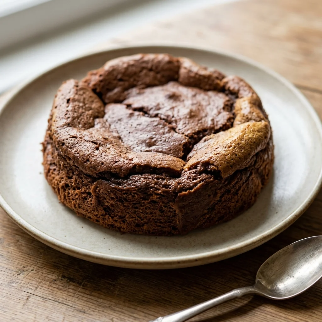 Chocolate Egg Milk Souffle Bake