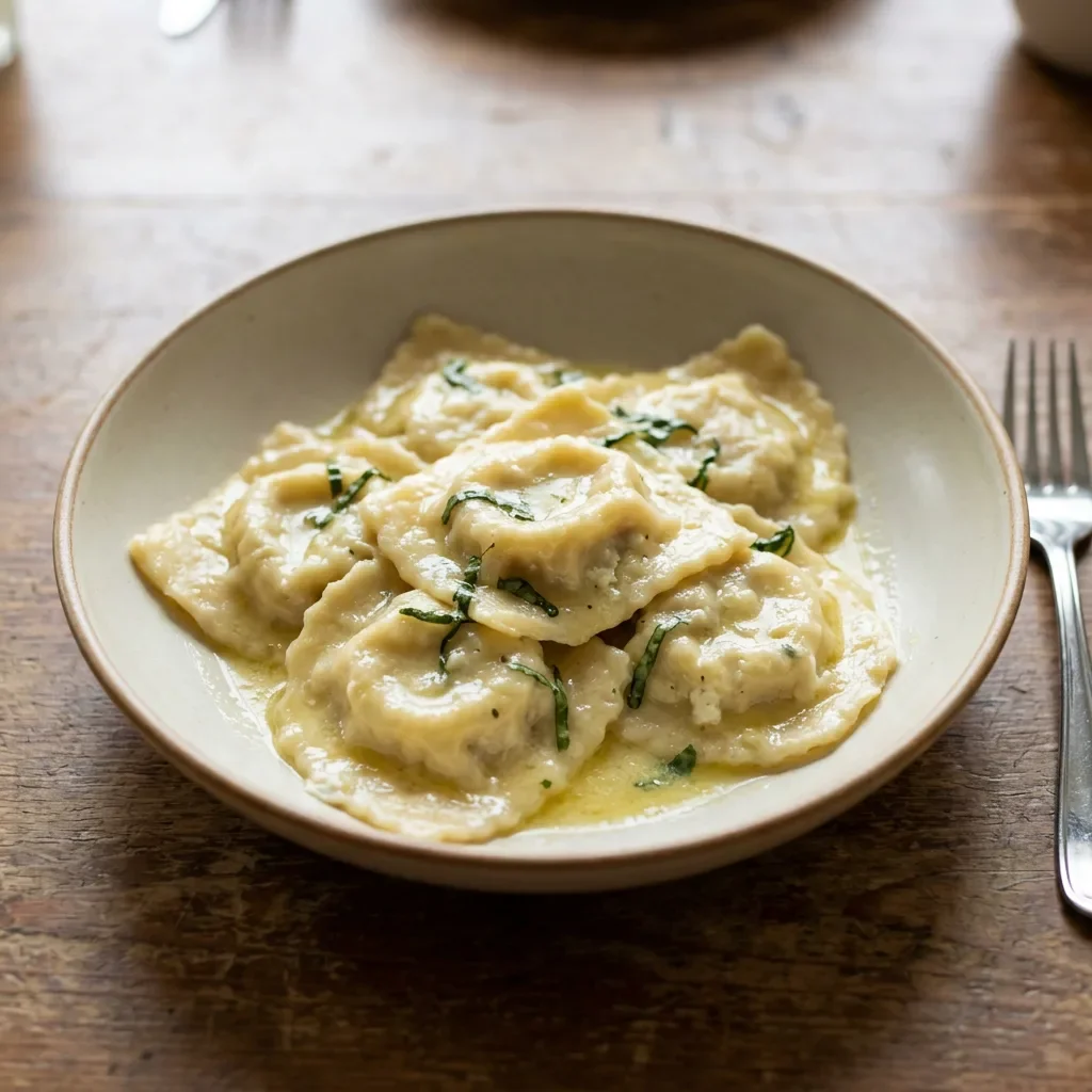 Lemon Ricotta Ravioli