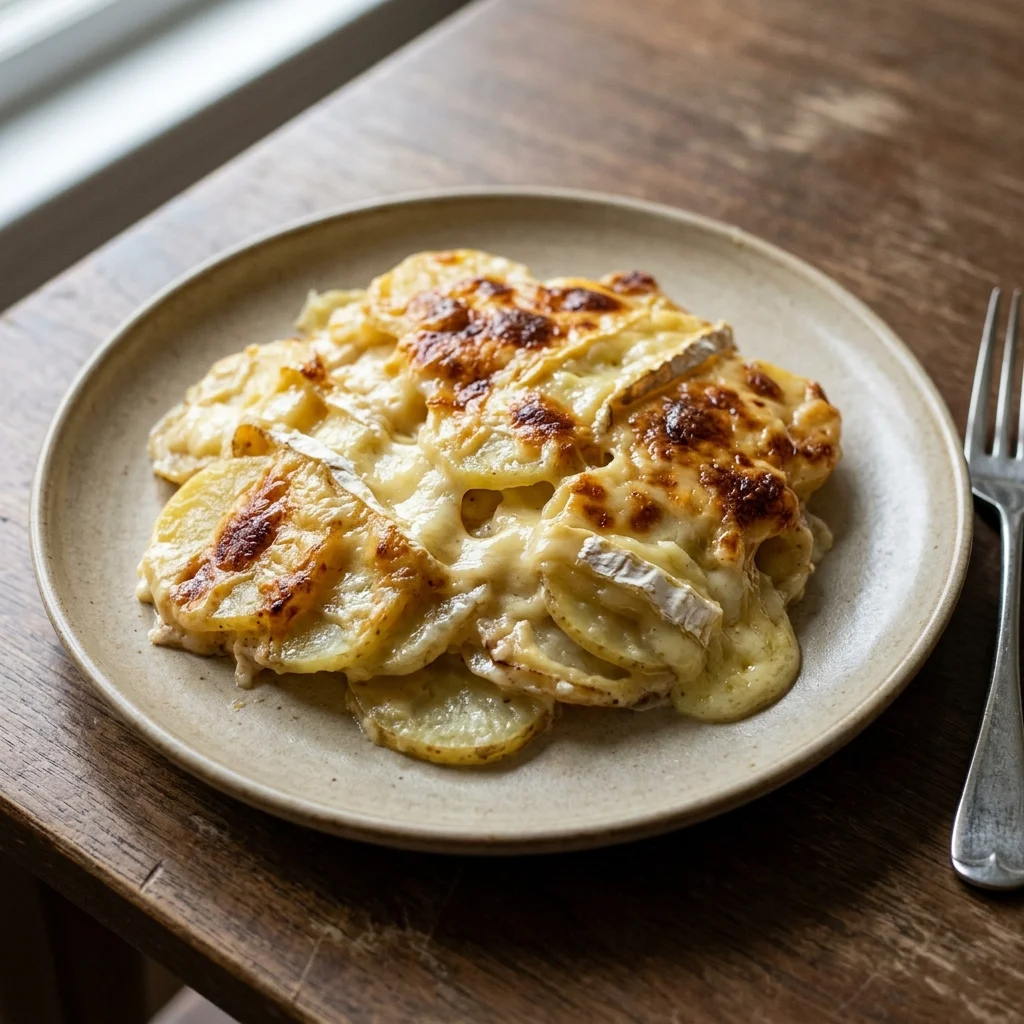 Camembert Potato Gratin
