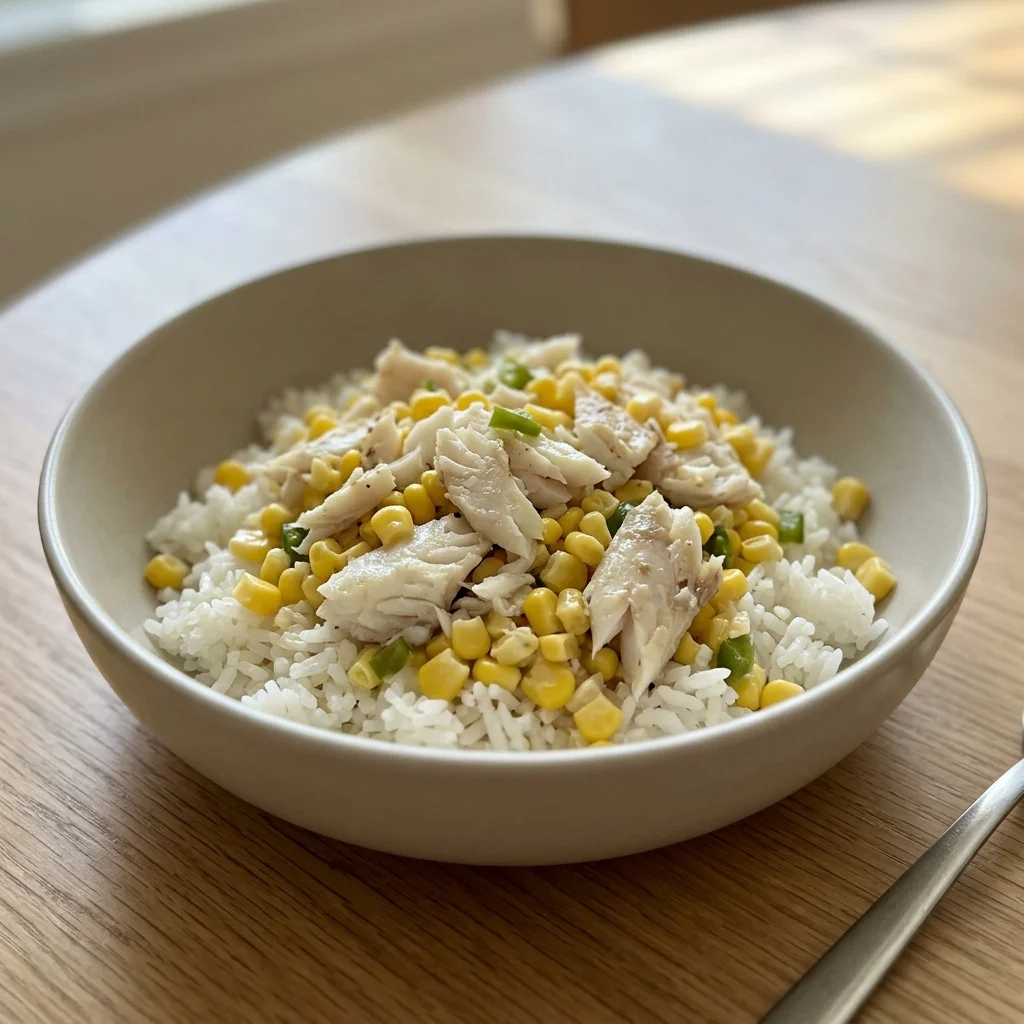 Serrano White Fish Corn Bowl