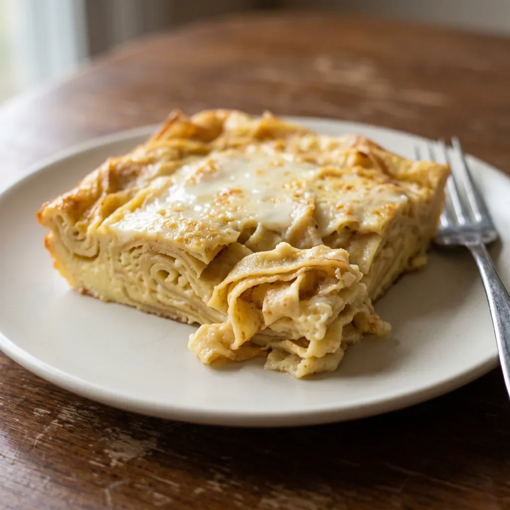 Crepe Ribbon Pudding