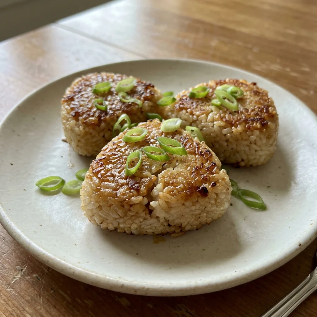 Yaki Onigiri-Style Soy Rice Cakes