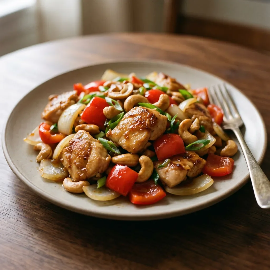 Thai Cashew Chicken Stir-Fry