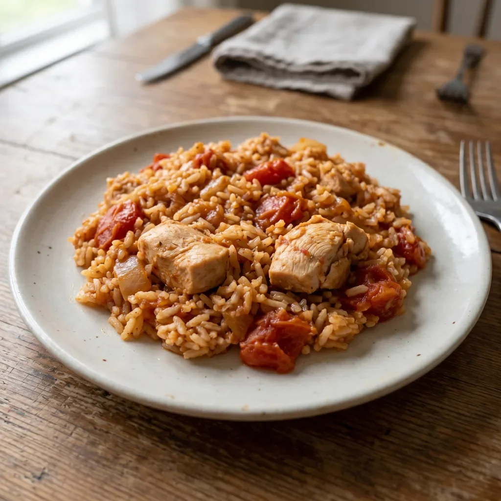 Tomato Chicken Rice