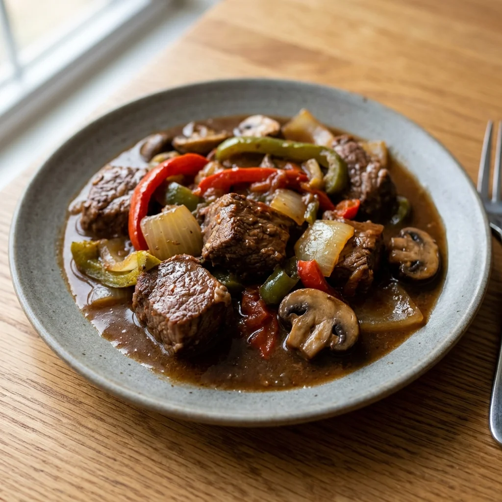 Beef Bell Pepper Onion Gravy