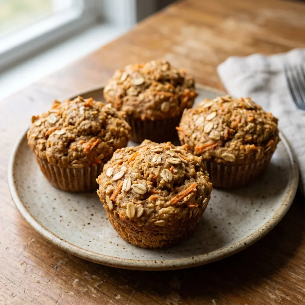 Carrot Oat Muffin Cups