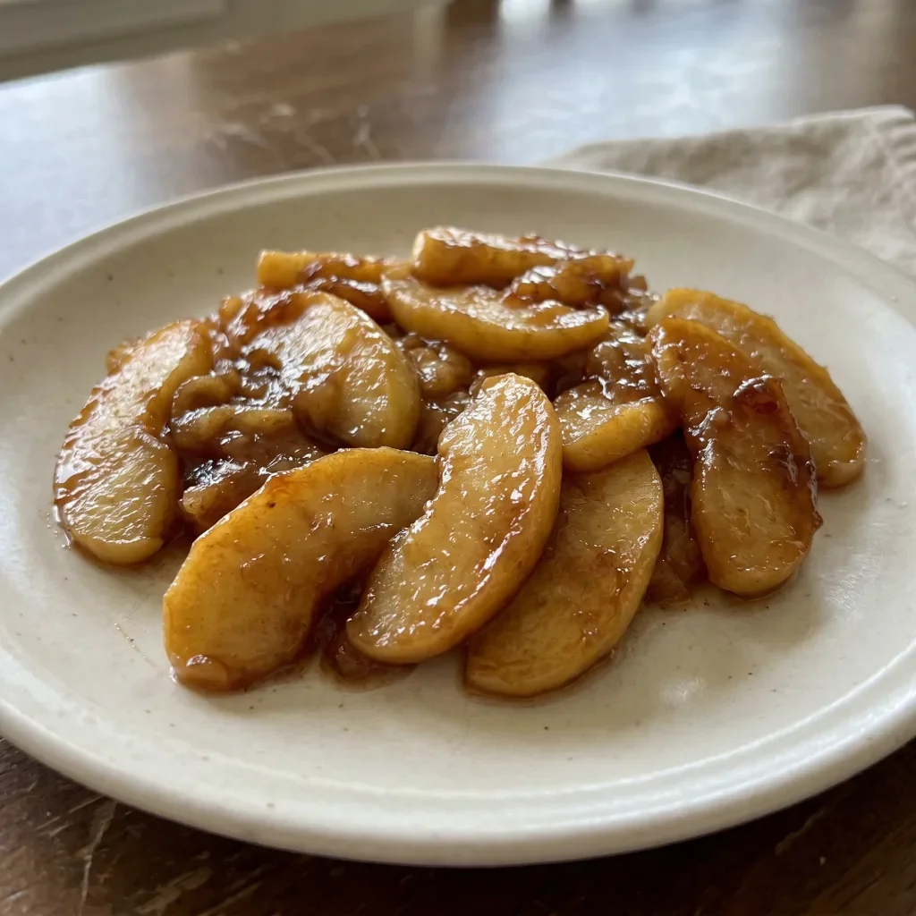 Butter Sugar Apple Skillet