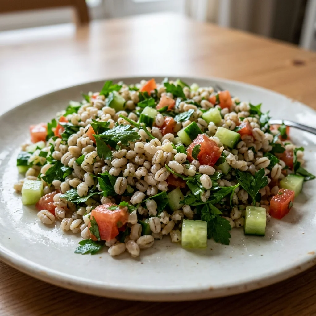 Barley Tabbouleh Salad