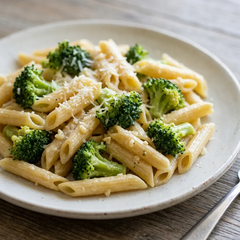 Broccoli Parmesan Pasta Skillet