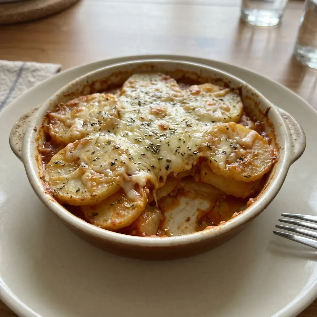 Italian Seasoning Marinara Potato Bake
