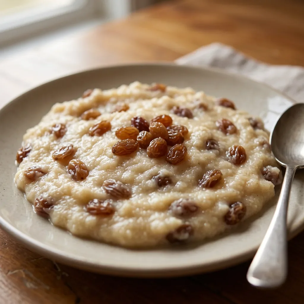 Condensed Milk Semolina Pudding