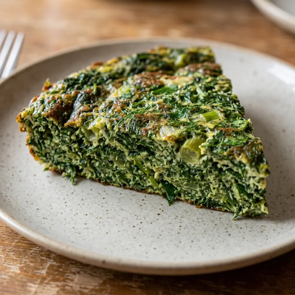 Persian Kuku Sabzi Herb Frittata