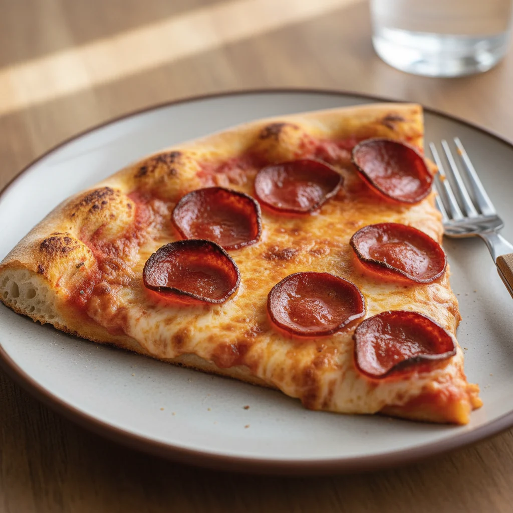 Homemade Pepperoni Pizza