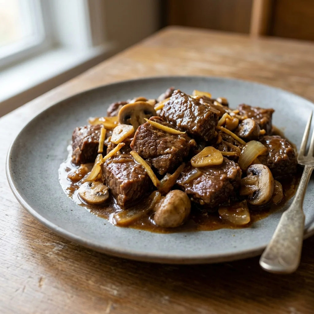 Ginger Soy Beef Braise