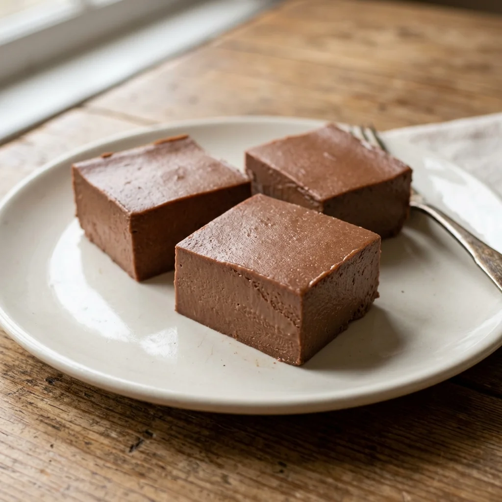 Chocolate Milk Custard Squares