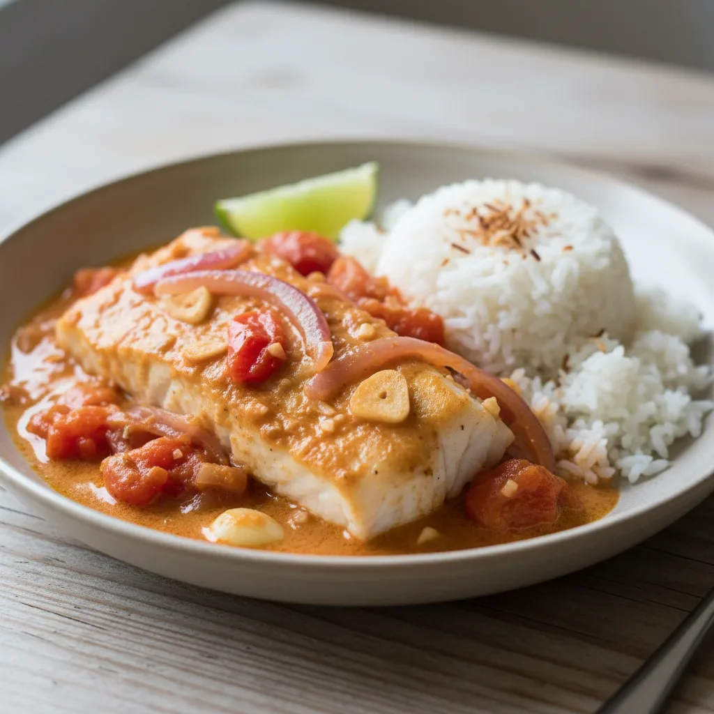 White Fish Moqueca with Coconut Rice